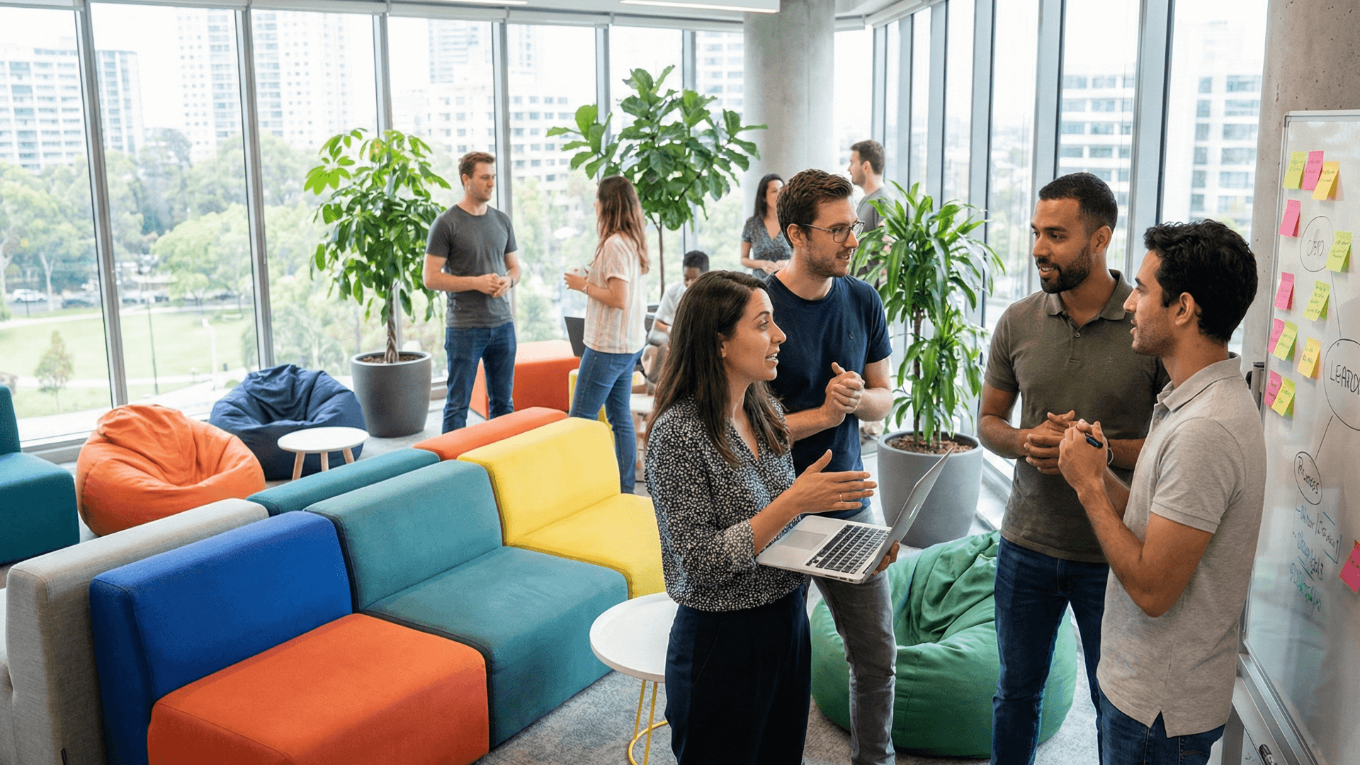 The Approach - Builders at work