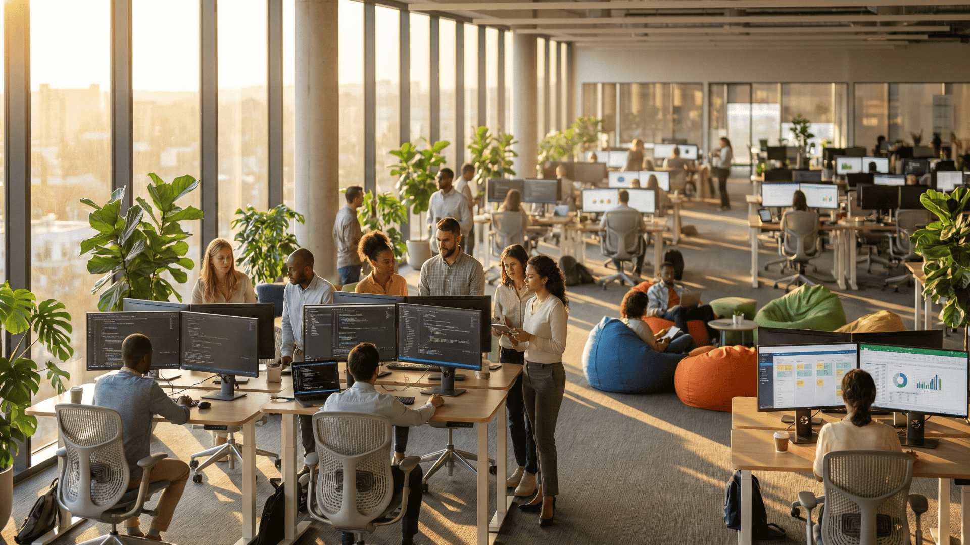 Vibrant Work Culture - Team Environment